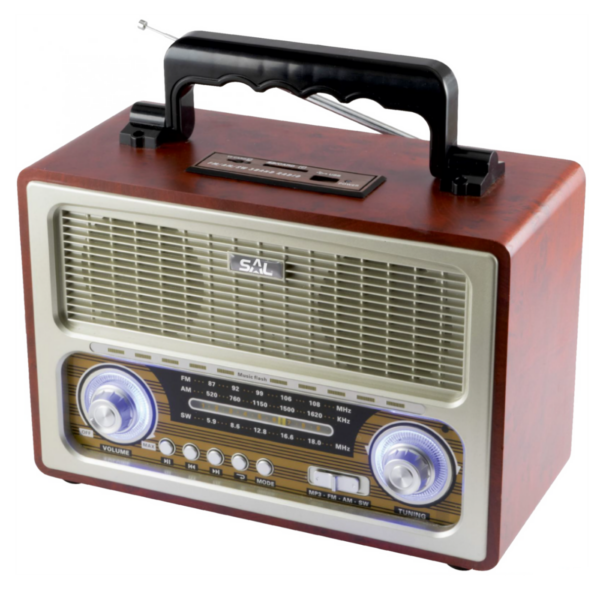 SAL Retro radio + BT bežični zvučnik