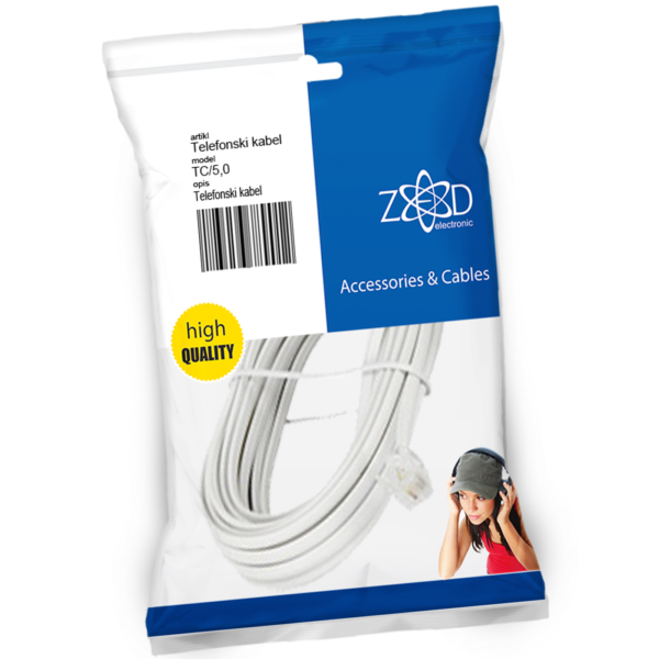 ZED electronic Telefonski kabel sa konektorima