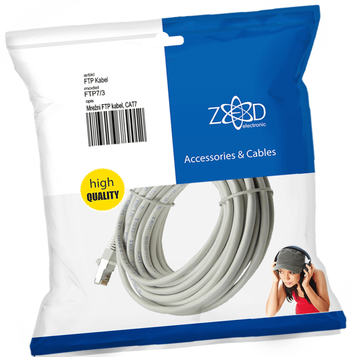 ZED electronic Mrežni FTP kabel
