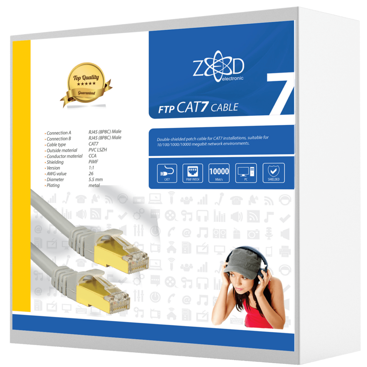 ZED electronic Mrežni FTP kabel