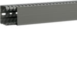HAGER Perforirani kanal BA7A, PVC, 60x60 mm, siva BA7A60060
