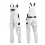 Dassy Hlače radne farmer CALAIS bijelo/sive br. 46
