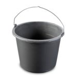 PLASTIČNA KANTA-CRNA-12L