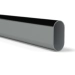 GARDEROBNA OVALNA CIJEV 30X15 MM, KROM, L=3000 MM