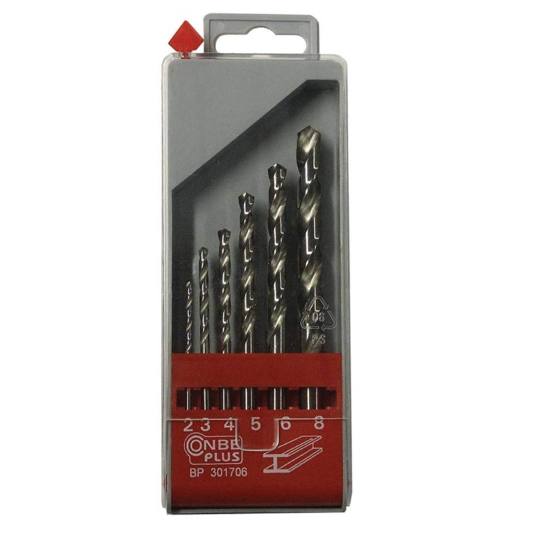 Wurth HSS set svrdla za metal 2-8 mm 6 komada u blister pakiranju