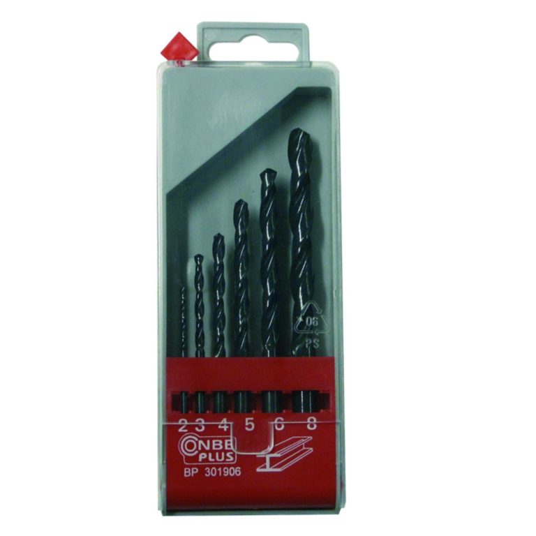 HSS set svrdla za metal 2-8 mm, 6 komada u blister pakiranju
