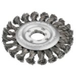 ČETKA ZA BRUS. ŽIČANA OKRUGLA ZAKR. 115mm FI22mm
