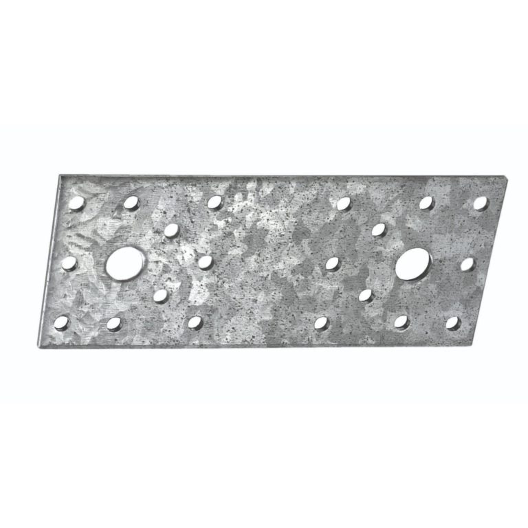 Pocinčana čelična ploča spojna 175x40x3 mm s perforacijama