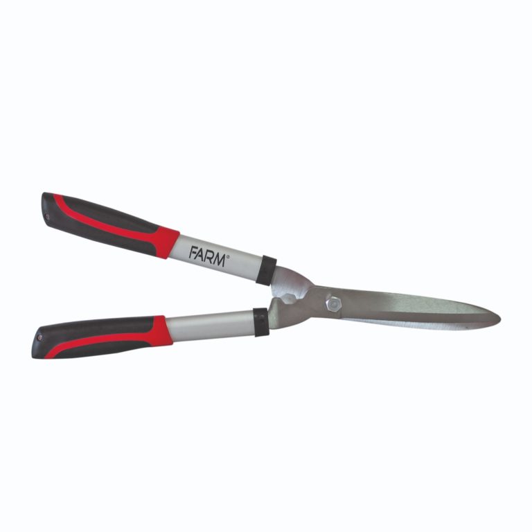 Wurth škare za živicu duljine 50 cm s crno-crvenom TPR drškom