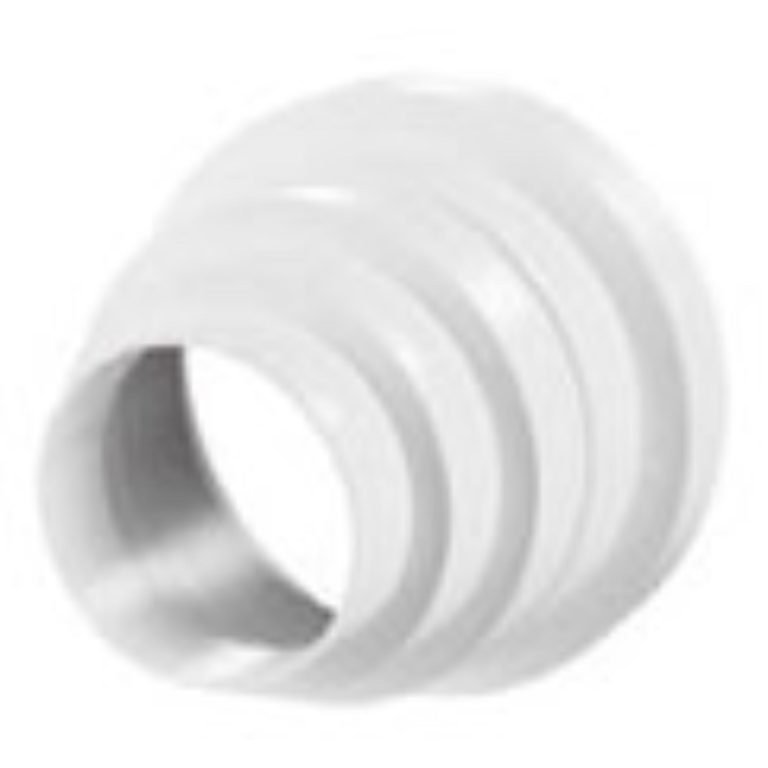 Redukcija za odzračne cijevi raspona 75-148 mm od plastike