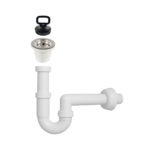 SIFON S ZA UMIVAONIK S PILETOM FI40mm