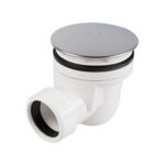 SIFON ZA TUŠ KADU, INOX POK.FI90/60mm, H66mm