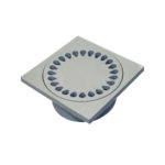 SIFON PODNI VANJSKI 200X200mm, FI75mm VERTIK.