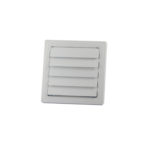 VENT. REŠETKA GRAV. BIJELA 150x150mm, FI 110mm