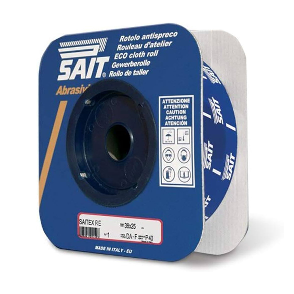 Sait Brusna traka Saitey RE 38x25m DA-F gr. 180 Rola Sait Saitey RE brusna traka u roli 38x25m granulacija 180