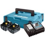 Makita aku POWER SET (2xBL1860B, DC18RC) 198116-4