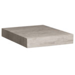 FIVE ZIDNA POLICA 23,5X23,5X3,8CM SIVA