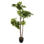 Atmosphera umjetna biljka Schefflera 130 cm u tegli zelene boje