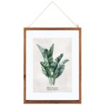 ATMOSPHERA SLIKA U OKVIRU LEAVES 38X2,8X48CM STAKLO/MDF RAZNE BOJE