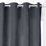 Atmosphera siva zavjesa blackout Velvet 140x260 cm od poliestera