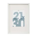 ATMOSPHERA OKVIR ZA FOTOGRAFIJU MANU 22.8X31.8CM MDF STAKLO BIJELI