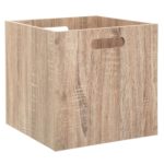 FIVE MDF kutija za odlaganje natur boje, dimenzija 31x31x31 cm s ručkama