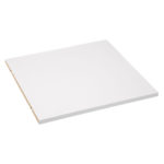 FIVE bijela modularna polica Modul 31x31x1,2 cm od furnira