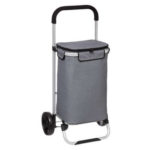 FIVE KOLICA ZA KUPOVINU TERMO 46.5X34X96CM ALUMINIJ POLIESTER SIVA