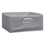 FIVE kutija za odlaganje Modul 31x31x15 cm svijetlo siva od polipropilena