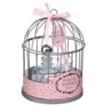 ATMOSPHERA MIRISNI SET LOLA AMOR 13,5X19CM STAKLO/ALUMINIJ/ULJE/VOSAK RAZNE BOJE