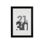 ATMOSPHERA OKVIR ZA FOTOGRAFIJU 24X3,7X33,2CM STAKLO/MDF/POLISTIREN CRNI