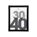 ATMOSPHERA OKVIR ZA FOTOGRAFIJU LISE 35X1,5X45CM STAKLO/MDF CRNI
