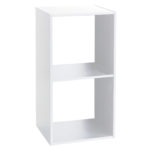 FIVE POLICA 2 OTVORA MODUL 34.5X32X67.6CM FURNIR BIJELA