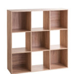 FIVE POLICA MODUL MIX 9 OTVORA  100.5X32X100.5CM  NATUR