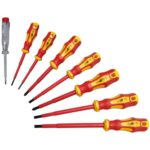 BGS set odvijača VDE 1000V 4pl+3kr+ispitivač 35838 bp24