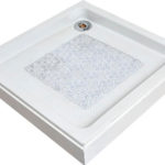 TENDANCE PODLOGA ZA KADU 50 x 50 cm PVC, PROZIRNA BUBBLES