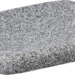 TENDANCE DRŽAČ SAPUNA ANZIO SQUARE POLIRESIN, SIVI