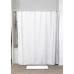 TENDANCE ZAVJESA ZA KADU DIAMOND 180X200CM, POLIESTER, BIJELA