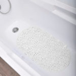 TENDANCE PODLOGA ZA KADU 69 x 36 cm PVC, BIJELA BUBBLES