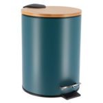 TENDANCE KANTA ZA SMEĆE NA PEDALU 2,5L SOFT CLOSE, METAL/BAMBUS, ZELENA