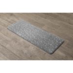 TENDANCE KUPAONSKI TEPIH PEBBLE 45X120 CM MEMORIJSKA PJENA, SVJETLO SIVA
