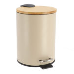 TENDANCE KANTA ZA SMEĆE NA PEDALU 2,5L SOFT CLOSE, METAL/BAMBUS, BEŽ