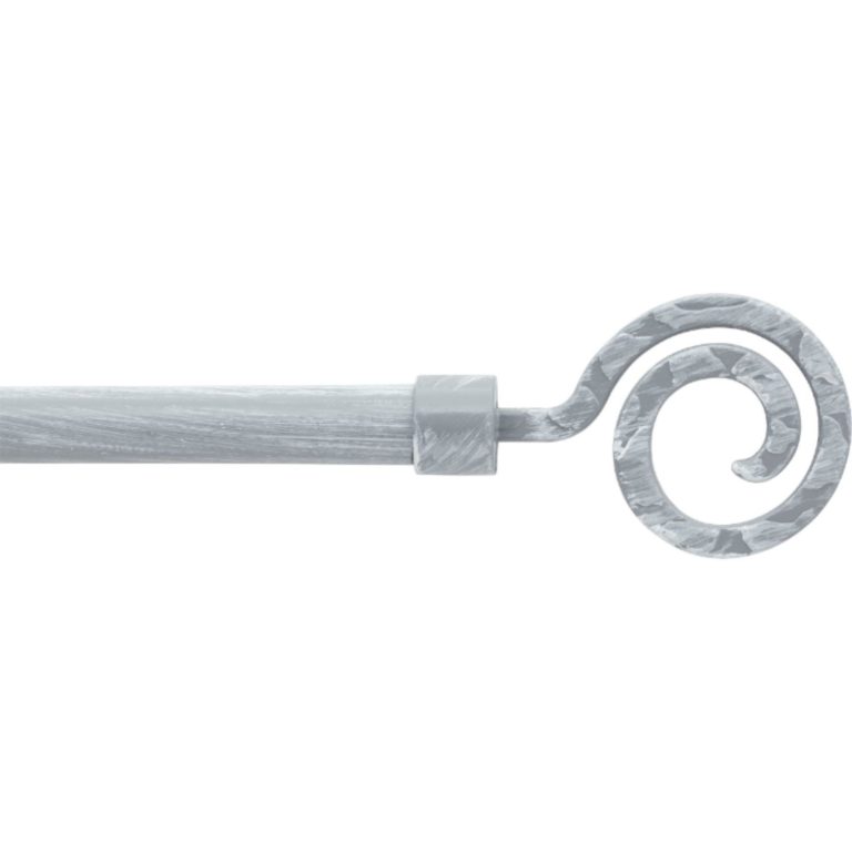 LUANCE razvlačna karniša Demeure sivo bijela promjer 19 mm duljina 210-380 cm