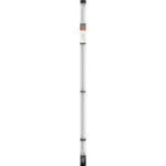 LUANCE SET KARNIŠA  RAZVLAČNI, O19, 210-380 CM DEMEURE - SIVO/BIJELA - Slika 2