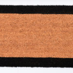 LUANCE OTIRAČ BICOLORE 33X60CM COCO/PVC - SMEĐI/CRNI
