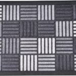 LUANCE OTIRAČ CAROLL 40X60CM NYLON/GUMENI - SIVI