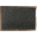 LUANCE OTIRAČ 80X120CM PVC/POLYPROPYLENE - KINESKO CRNI