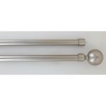 LUANCE SET KARNIŠA DUPLI, RAZVLAČNI, O19, 210-380 CM PALOMA - SREBRNA
