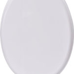 TENDANCE WC DASKA MDF SA INOX OKOVIMA, BIJELA