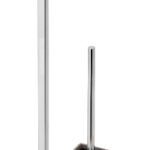 FERIDRAS DRŽAČ TOLETNOG PAPIRA I WC ČETKE 70,5 cm, KROMIRANI ČELIK /PVC/KALJANO STAKLO, BEŽ